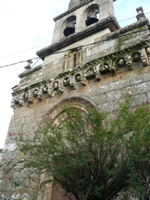 Frontal da Igrexa de San Martio en Loiro